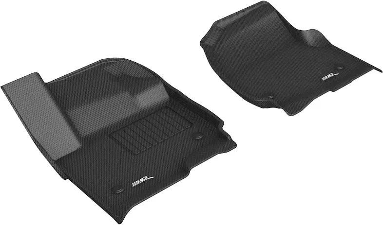 3D MAXpider Floor Mats Ford Expedition Max (18-24) All-Weather Kagu Series - Front / Second / Third Row