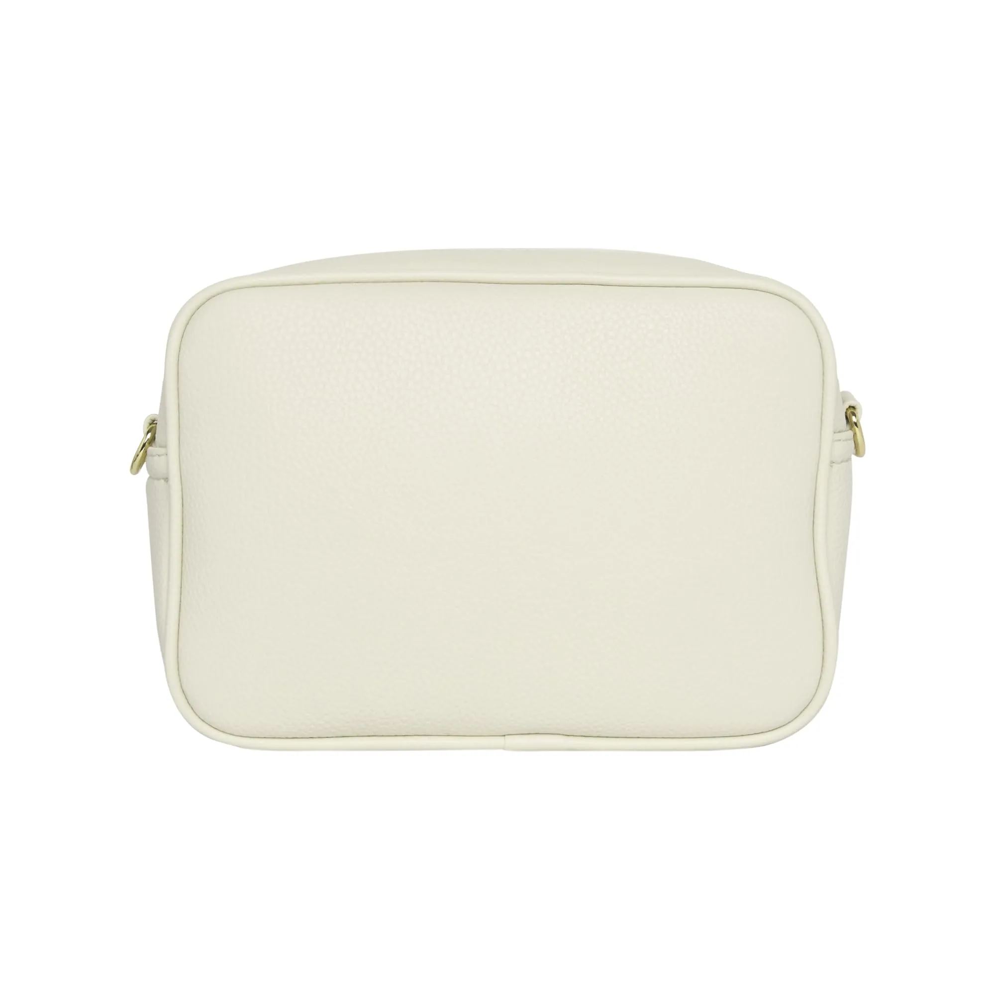 Accessorize London Women's Cream Webbing Strap Camera Bag