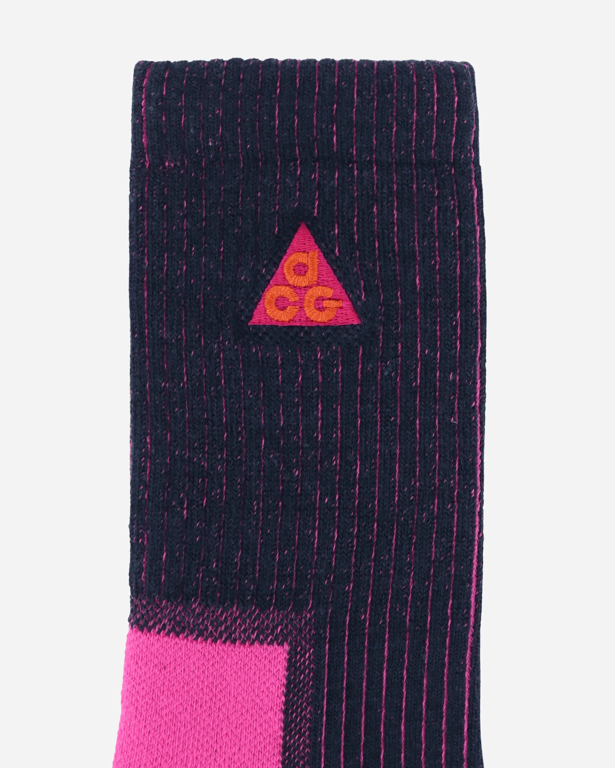 ACG Everyday Cushioned Crew Socks Armory Navy / Laser Fuchsia