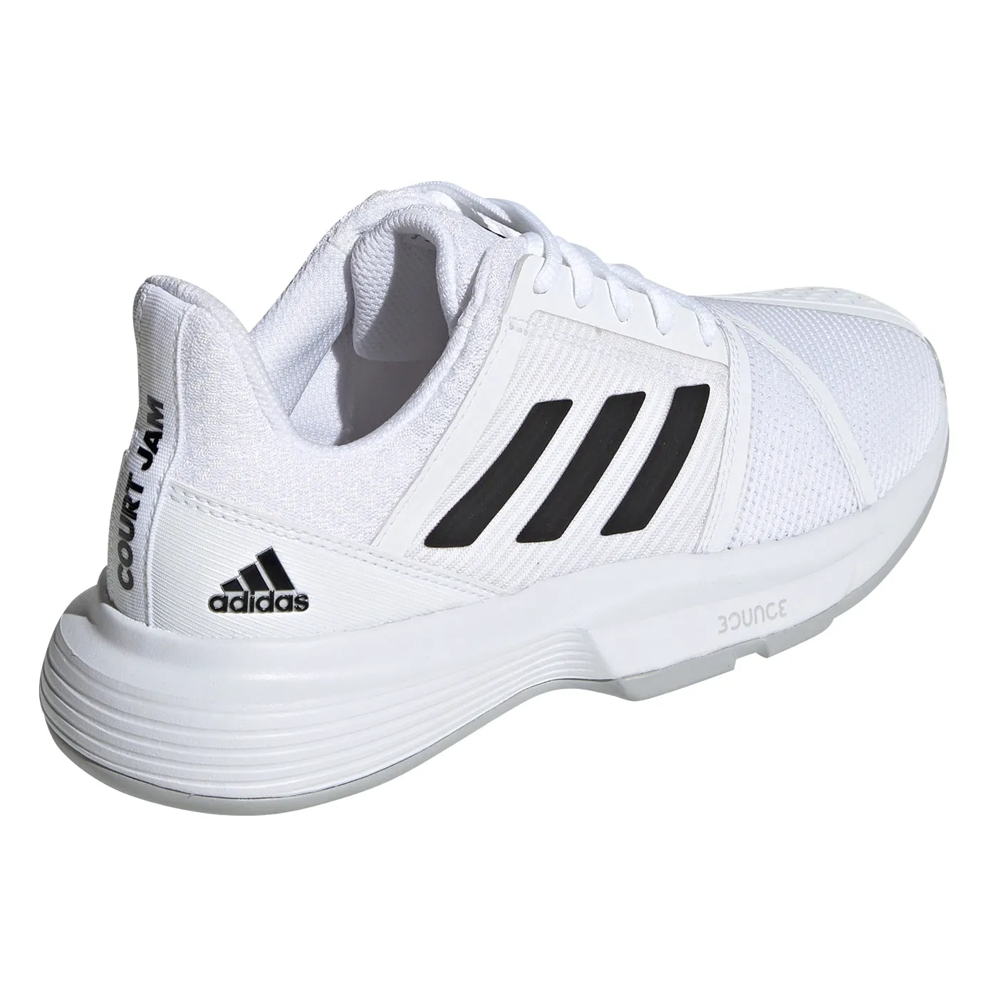 Adidas CourtJam Bounce White Womens Tennis Shoes