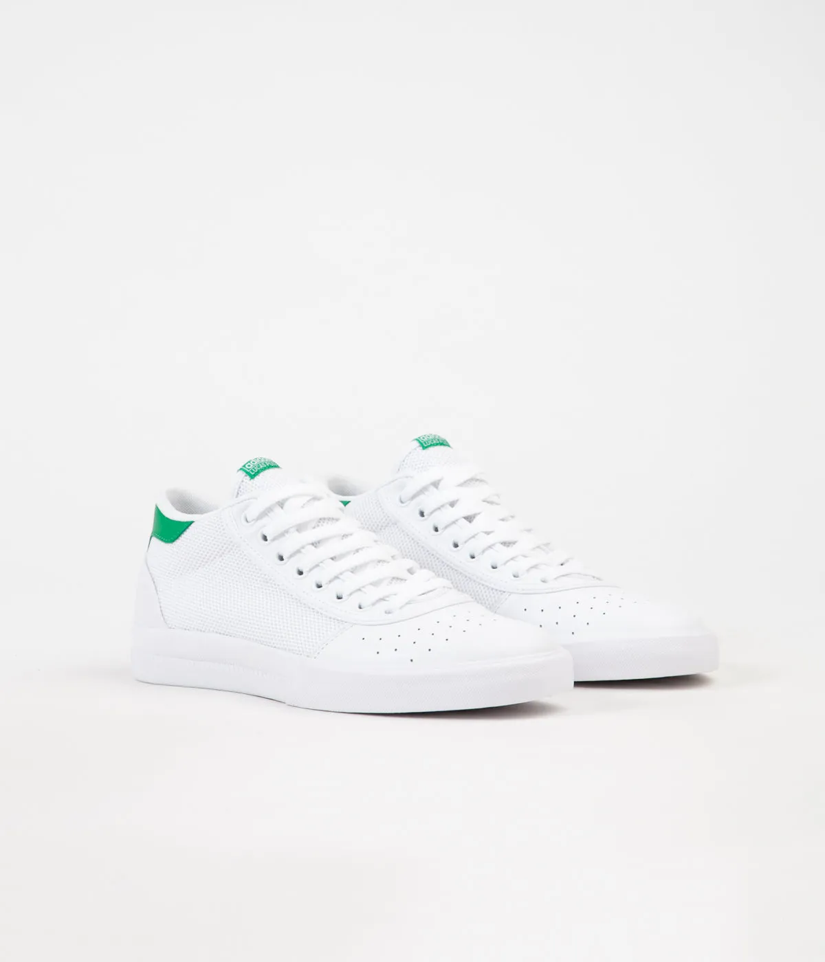 Adidas Lucas Premiere Mid Shoes - FTW White / FTW White / Green