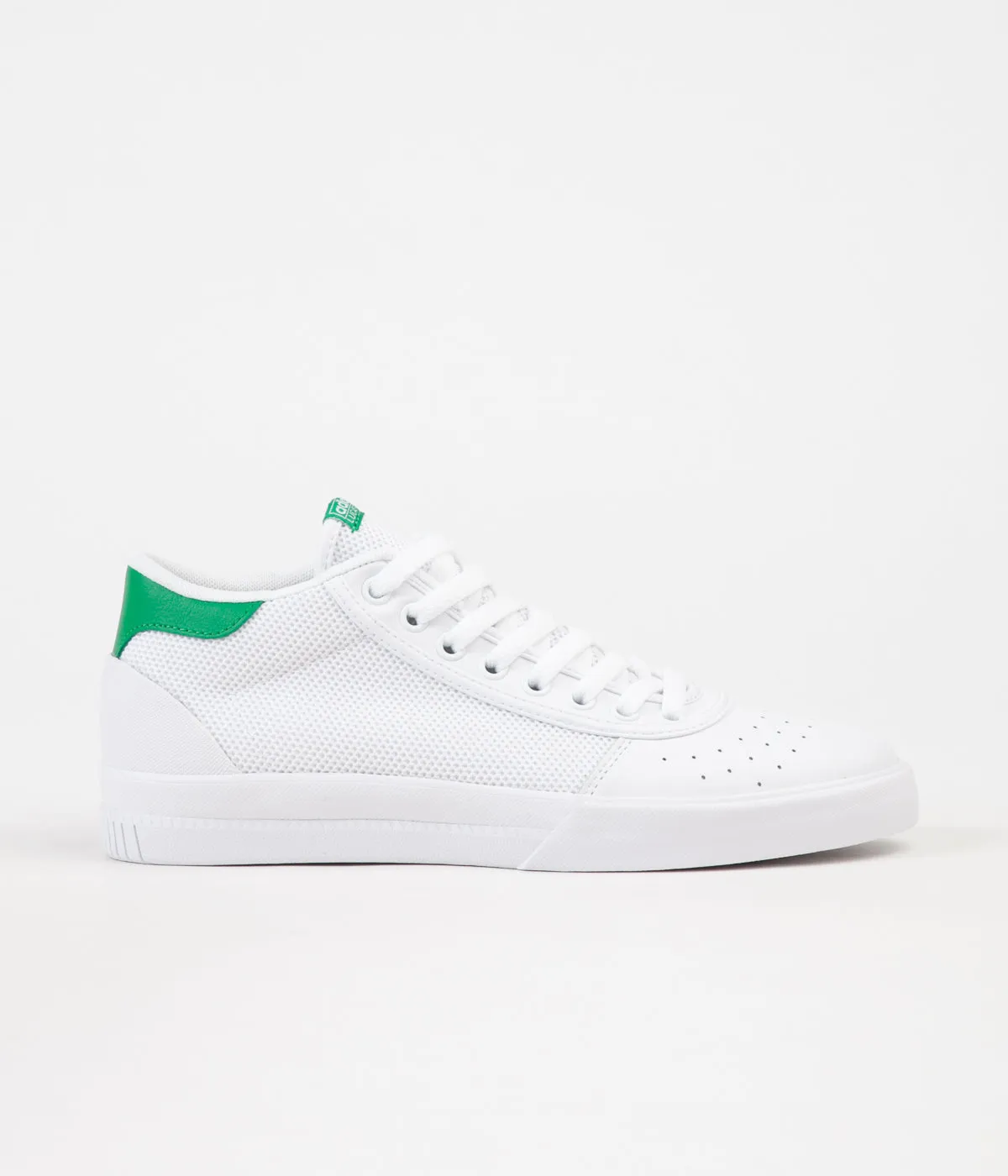 Adidas Lucas Premiere Mid Shoes - FTW White / FTW White / Green