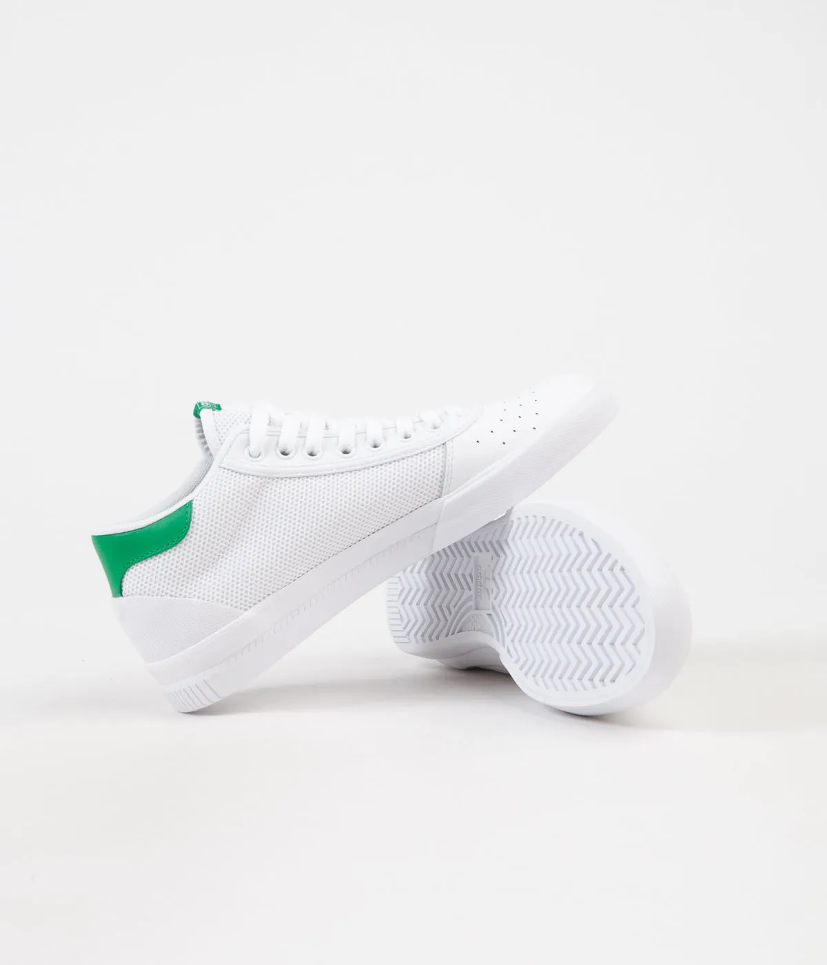 Adidas Lucas Premiere Mid Shoes - FTW White / FTW White / Green