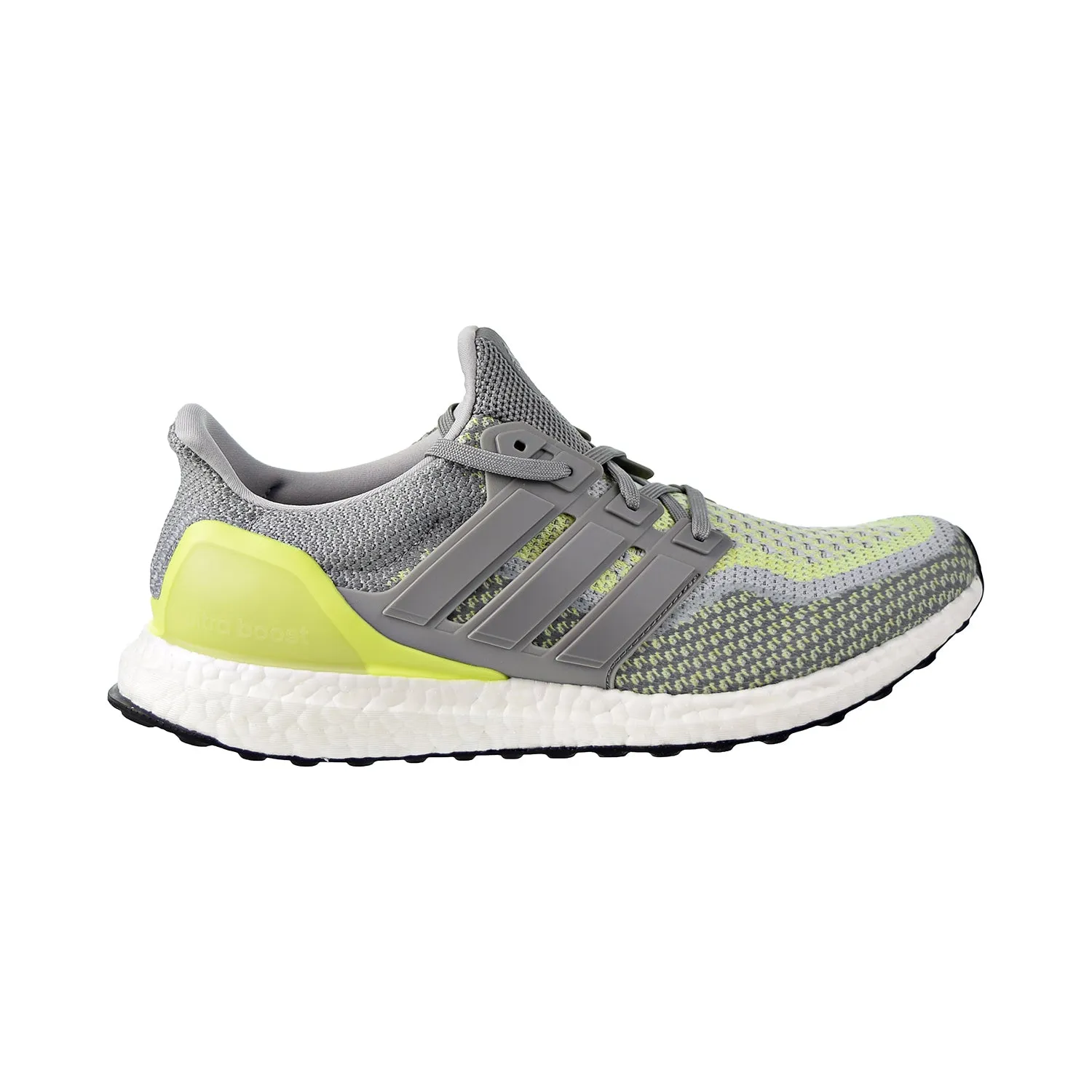 Adidas Ultraboost ATR LTD Mens Shoes Charcoal Solid Grey/Solar yellow