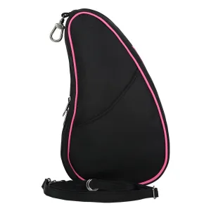 Ameribag Microfiber Large Baglett Breast Cancer Cause - Black/Pink