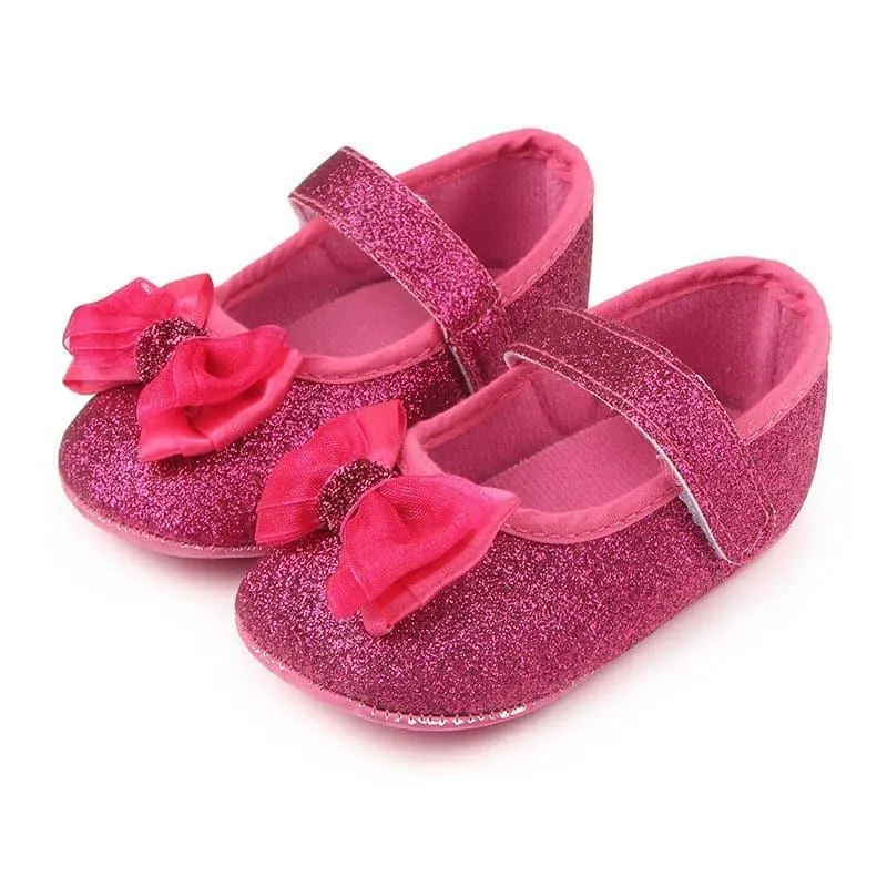 Angelodini™ Velcro Mary Jane Toddler Shoes with Bow