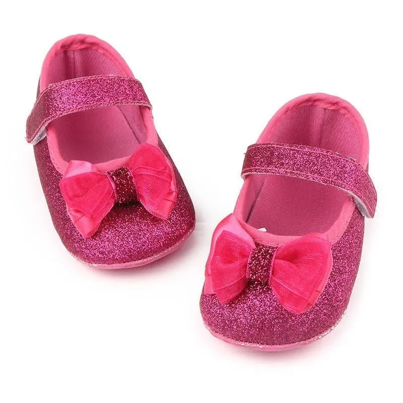 Angelodini™ Velcro Mary Jane Toddler Shoes with Bow