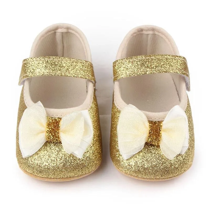 Angelodini™ Velcro Mary Jane Toddler Shoes with Bow