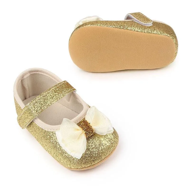 Angelodini™ Velcro Mary Jane Toddler Shoes with Bow