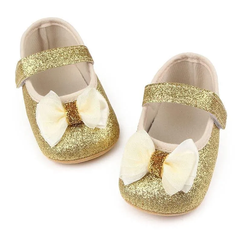 Angelodini™ Velcro Mary Jane Toddler Shoes with Bow