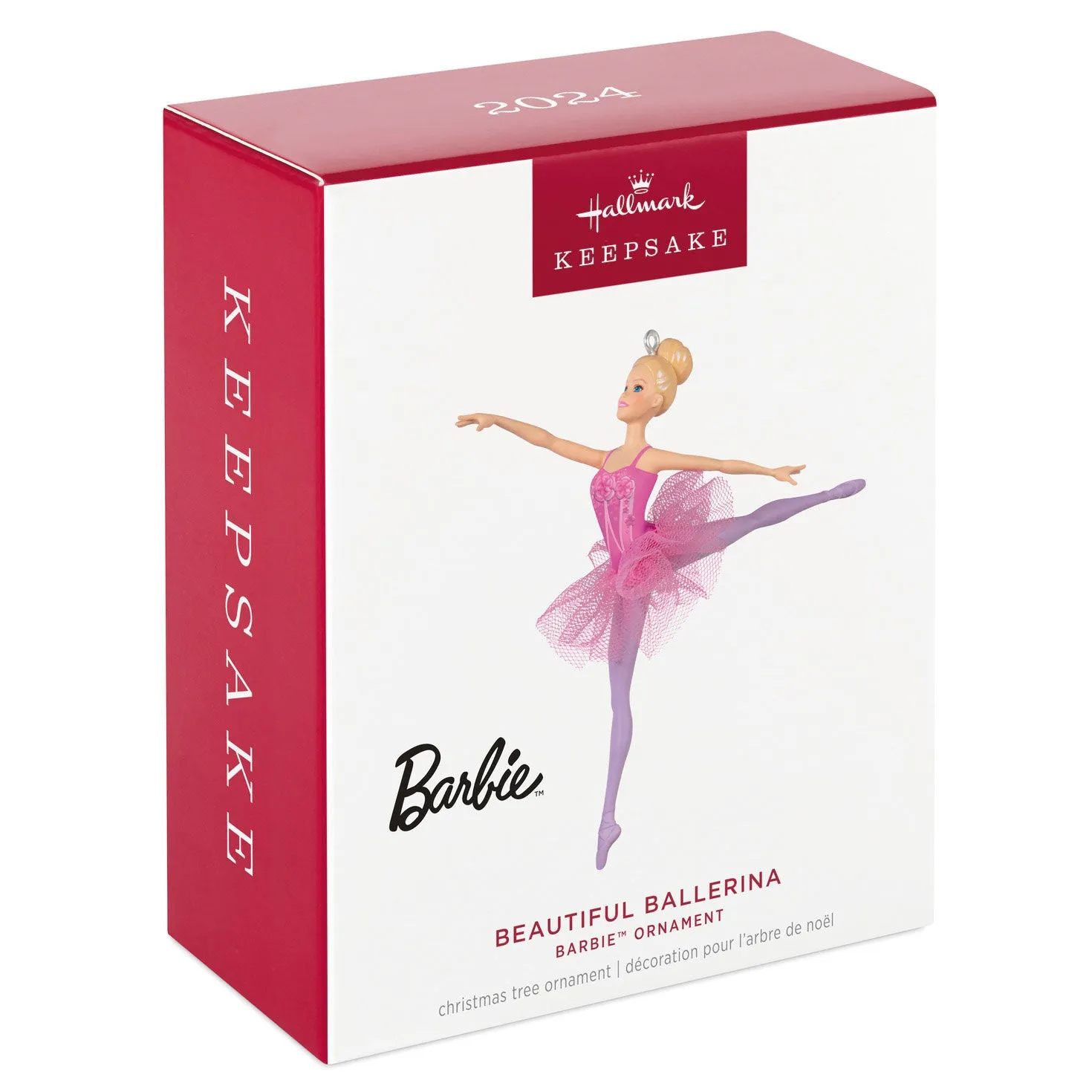 Barbie™ Beautiful Ballerina — 2024 Hallmark Keepsake Christmas Ornament