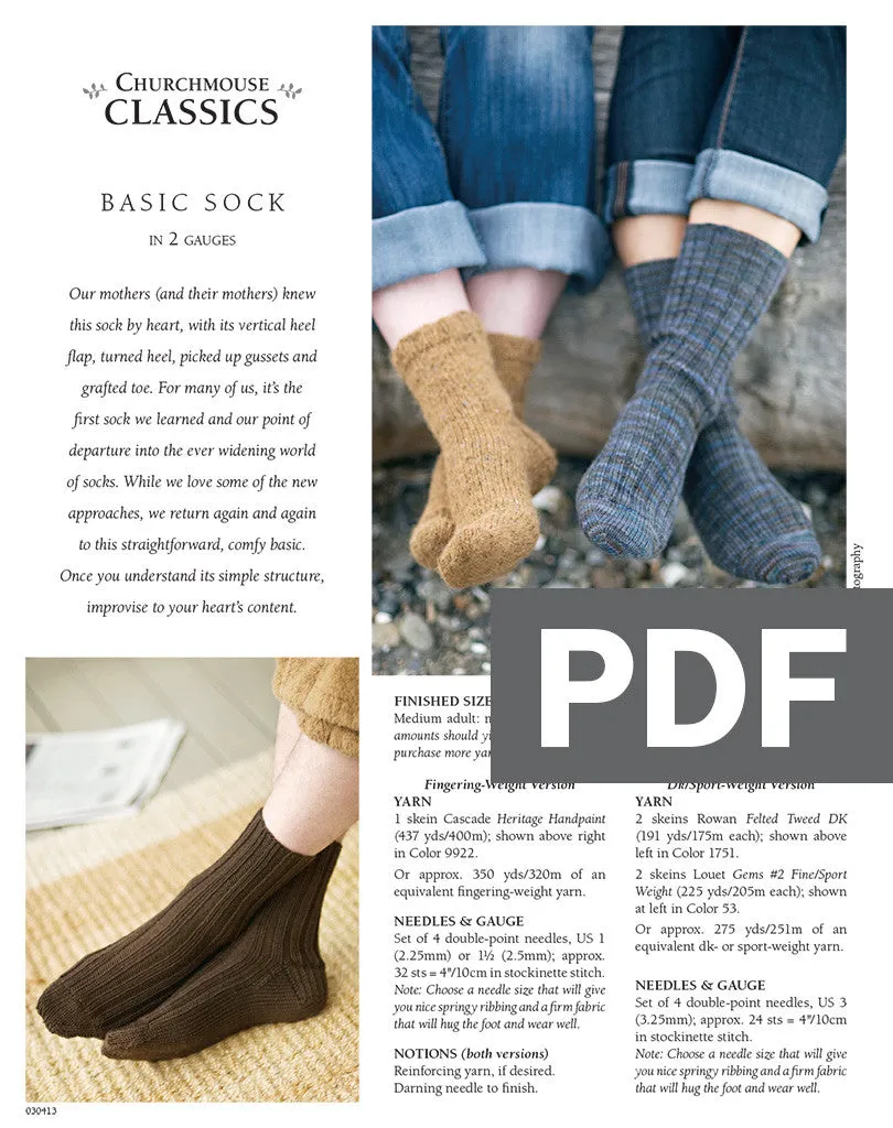 Basic Socks: Happy Ruffled Socks Version Using Manos Alegría