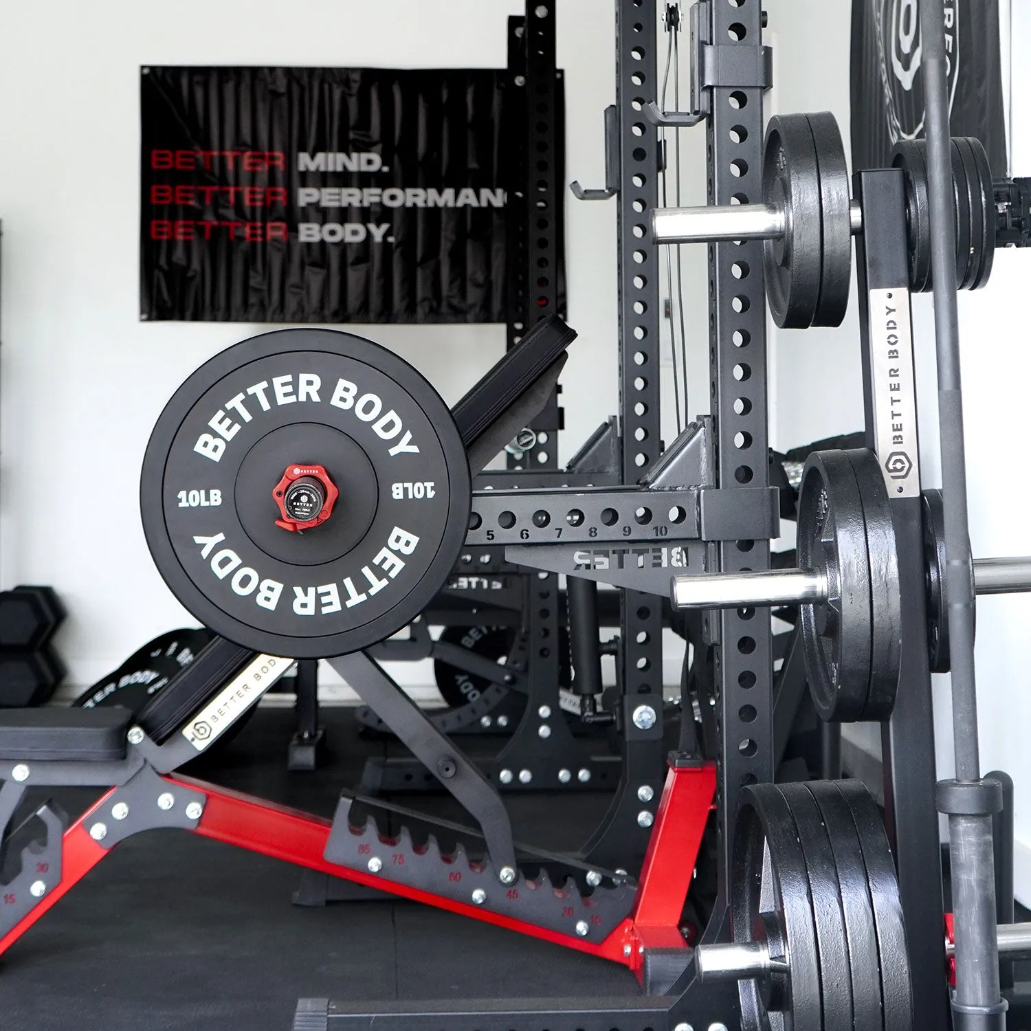 Better Bumper Plates | Full Set | 10 - 45lbs | Two Per Size