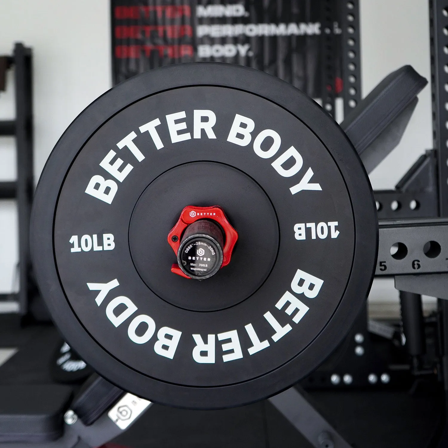 Better Bumper Plates | Full Set | 10 - 45lbs | Two Per Size