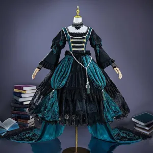 Black Butler Ciel Phantomhive Sieglinde Sullivan Emerald Witch Cosplay Costume