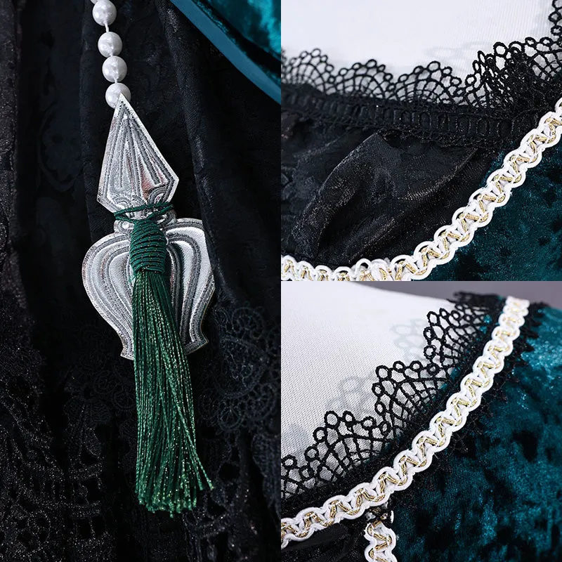 Black Butler Ciel Phantomhive Sieglinde Sullivan Emerald Witch Cosplay Costume