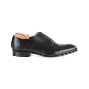 Black II leather Men&#039;s Oxford shoes - Leather outsole - BRISBURY