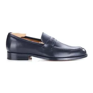 Black leather men&#039;s loafers - DIXTON