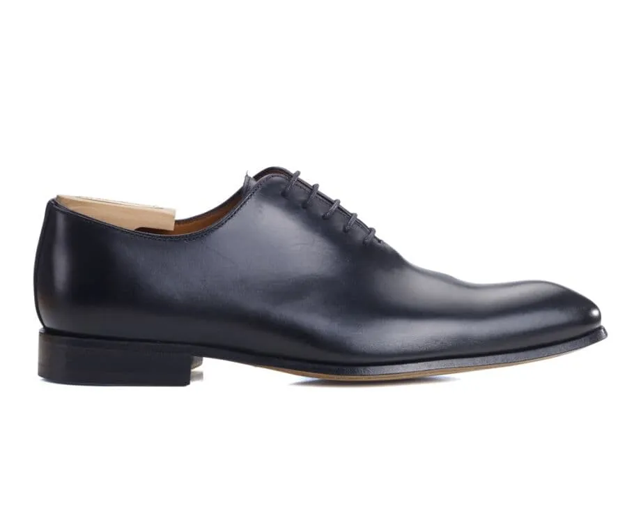 Black Men&#039;s Oxford shoes - Leather outsole - OLDBURY