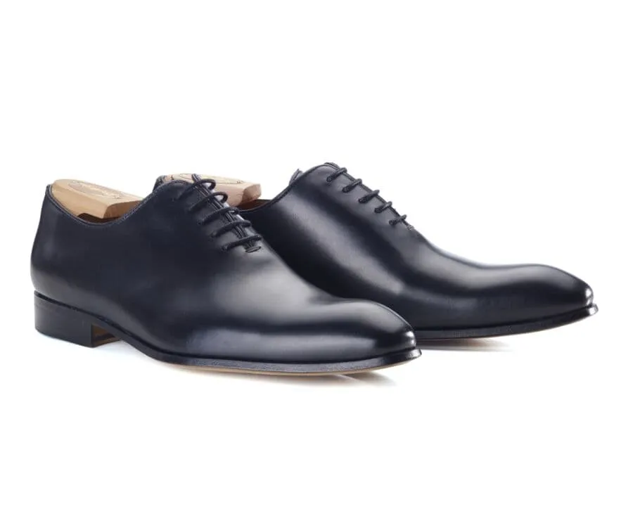 Black Men&#039;s Oxford shoes - Leather outsole - OLDBURY