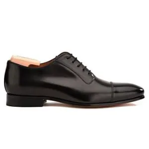 Black Men&#039;s Oxford shoes - Leather outsole - RINGWOOD