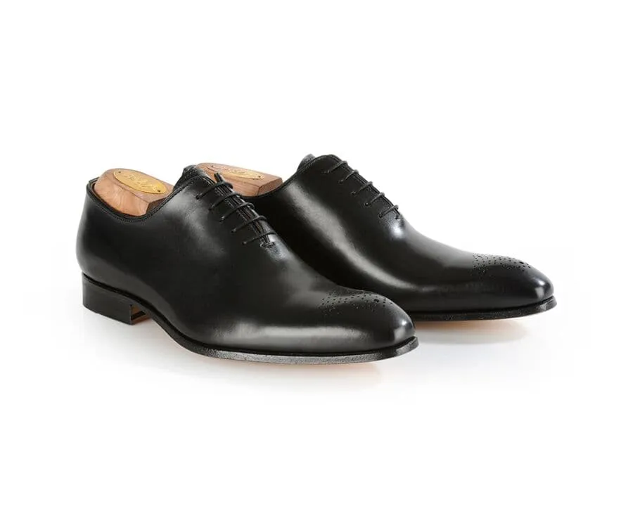 Black Oxford shoes - Leather outsole - THORNBURY