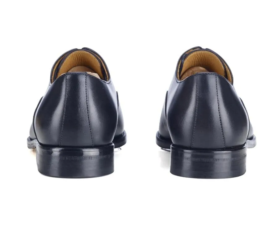 Black Oxford shoes - Leather outsole - WINFORD