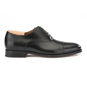 Black Oxford shoes - Leather outsole - WINFORD