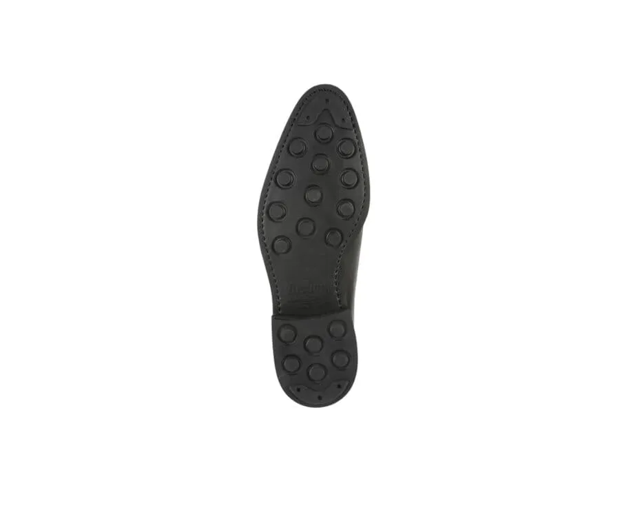 Black Oxford shoes - Rubber outsole - PETER GOMME CITY