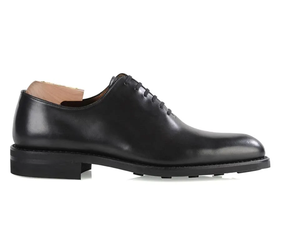 Black Oxford shoes - Rubber outsole - PETER GOMME CITY