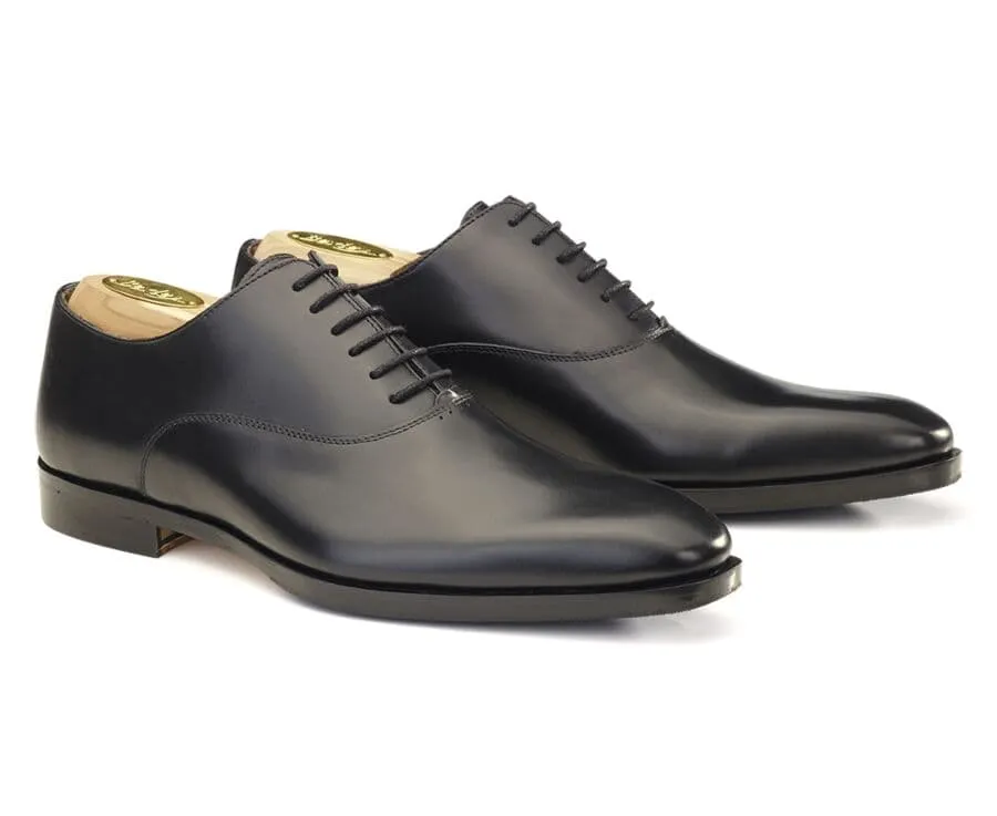 Black Oxford shoes - Rubber pad - TREMEZZO PATIN