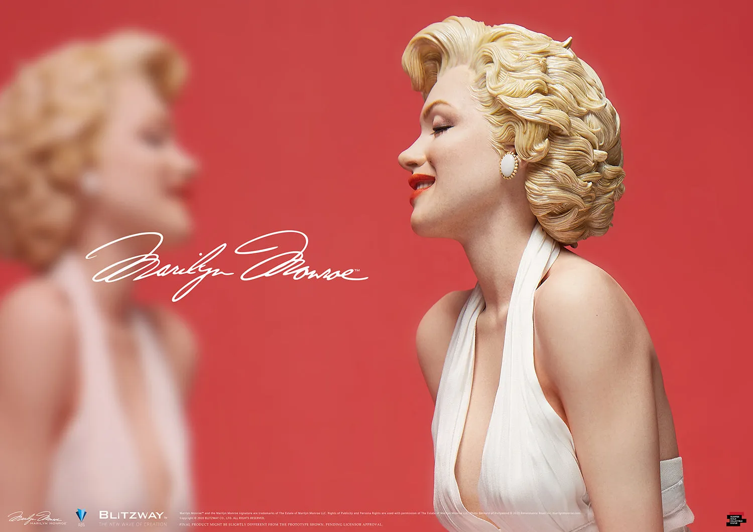 BLITZWAY MARILYN MONROE STATUE 1/4 BW-SS-20801