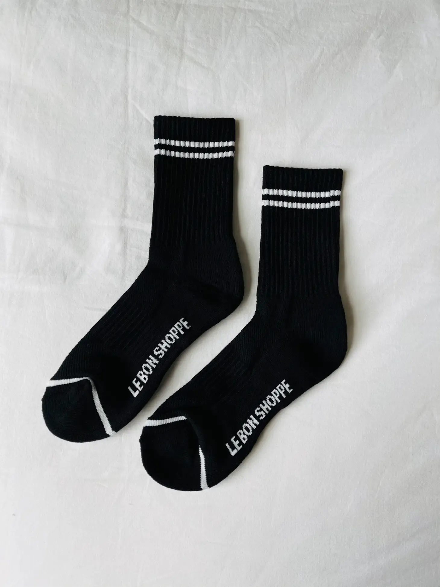 Boyfriend Socks - Noir Black