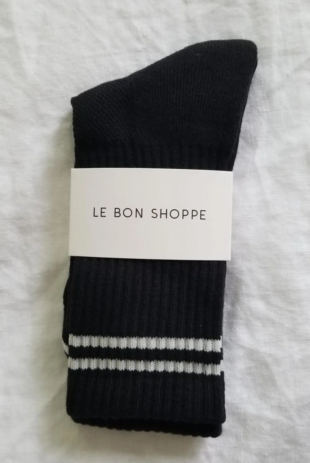 Boyfriend Socks - Noir Black