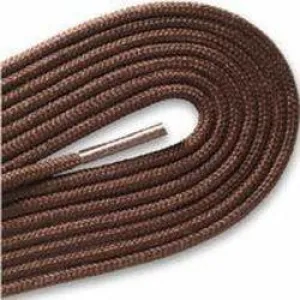 Braidlace Shoe Laces - 18" Round Brown