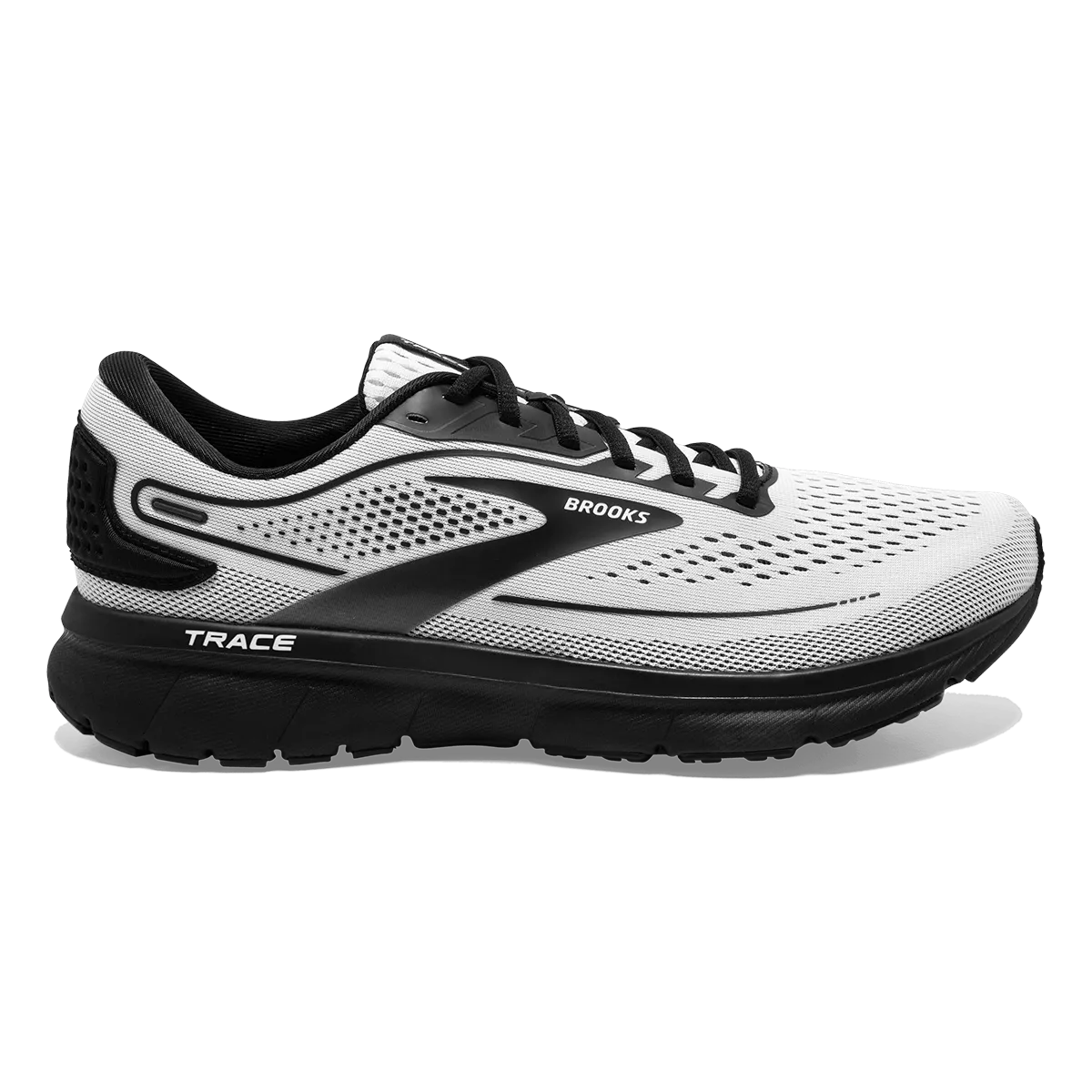 Brooks Trace 2 - White - Black