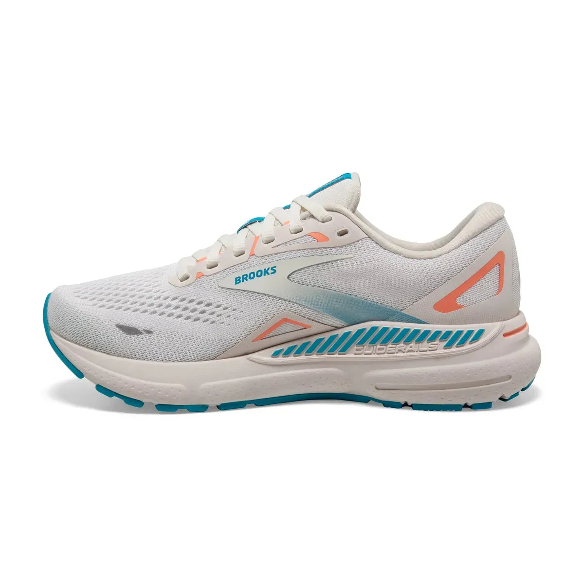 Brooks Women's Adrenaline GTS 23 - Coconut/Papaya/Blue