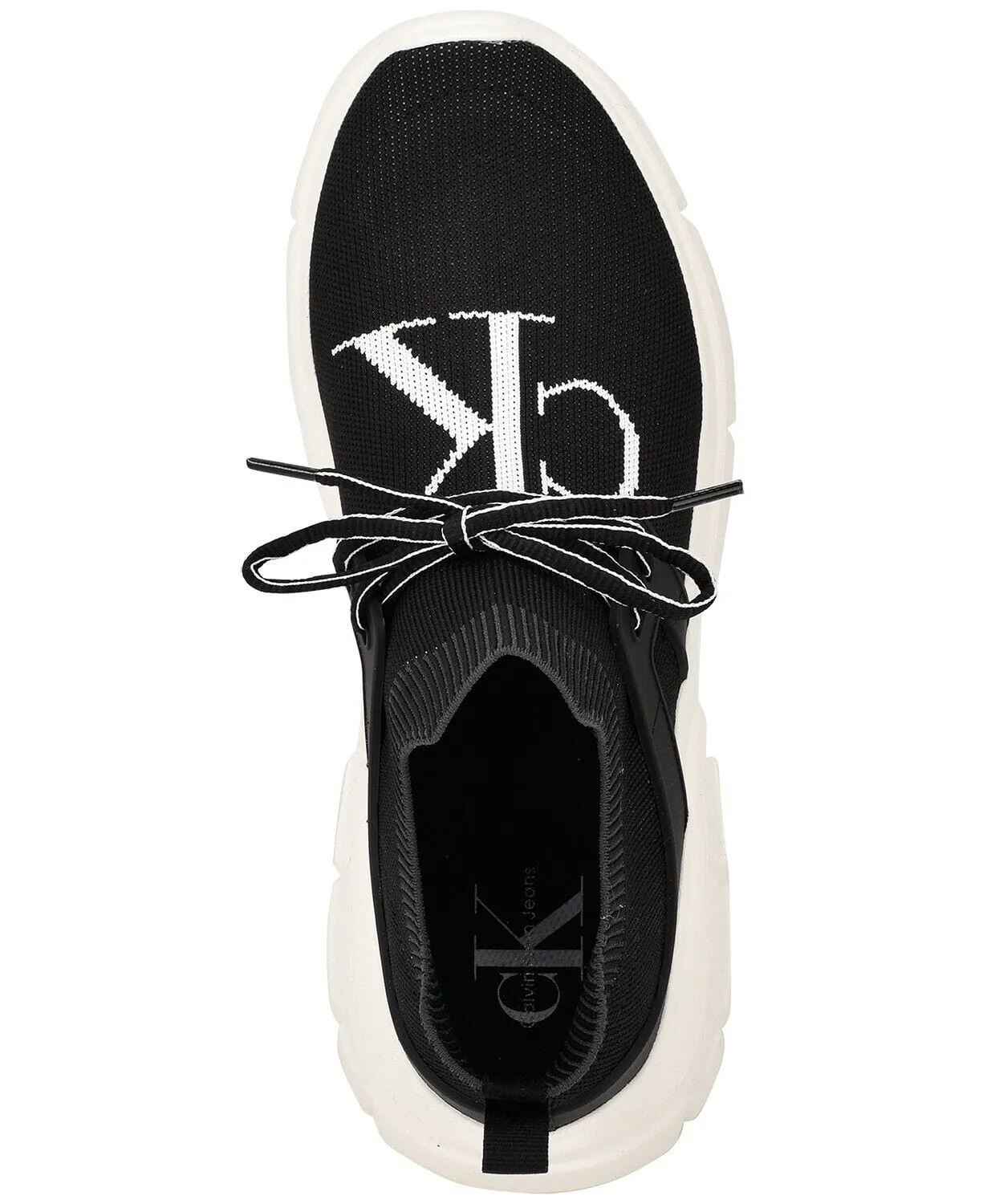 CALVIN KLEIN - Ranger Sock Knit Logo Sneakers