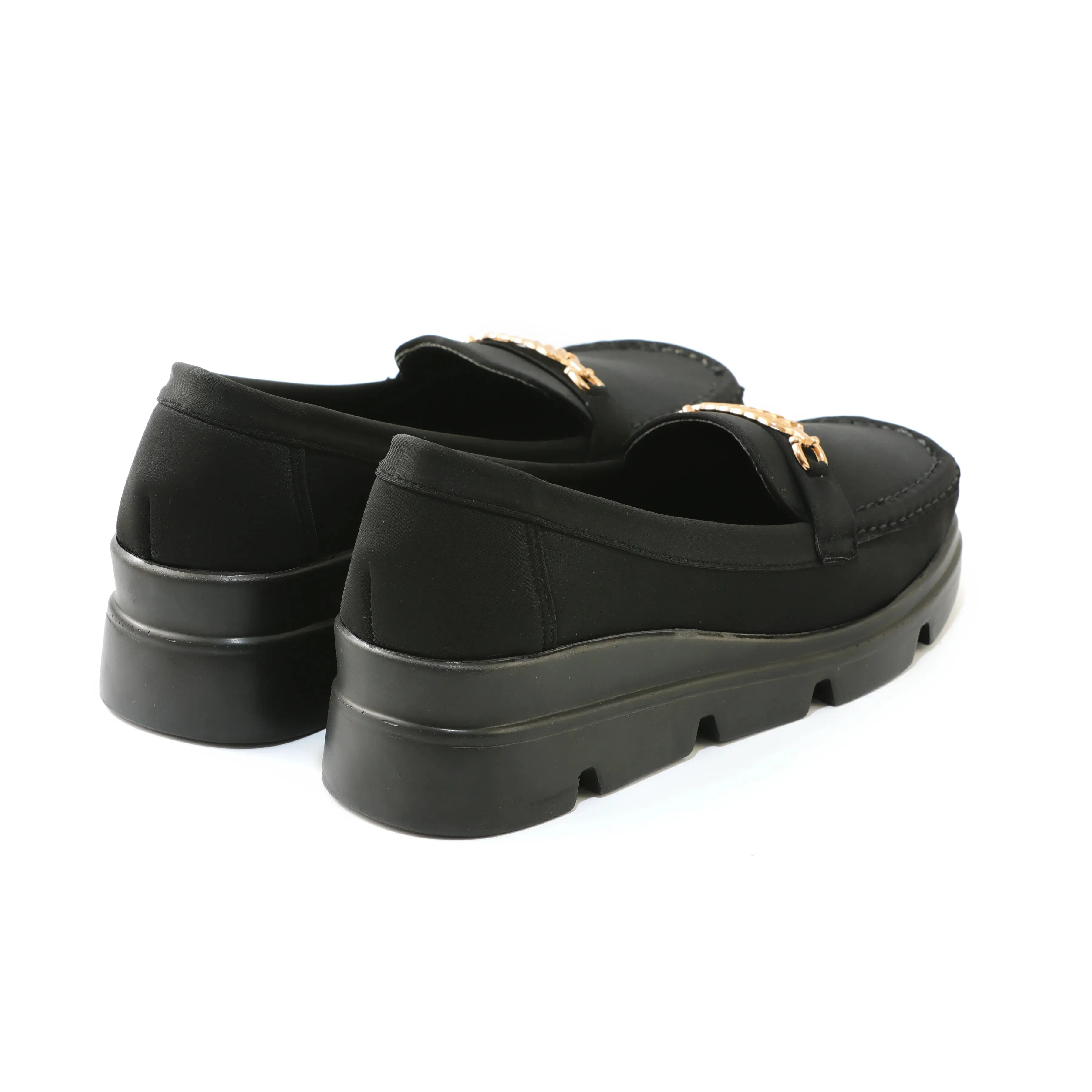 Camia Black women Wedge Shoes