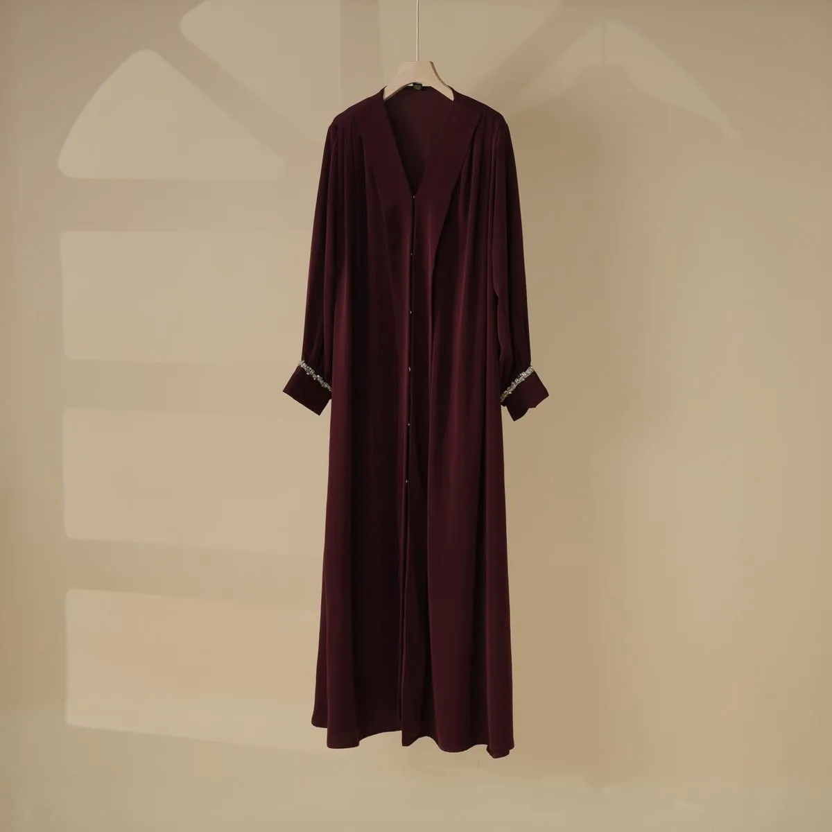 Cardigan Abaya, Western Style Abaya (MOA061)