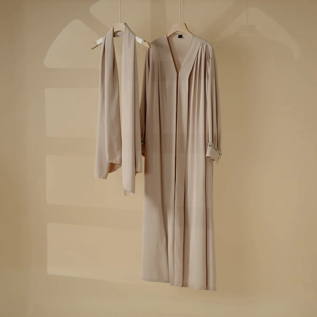 Cardigan Abaya, Western Style Abaya (MOA061)