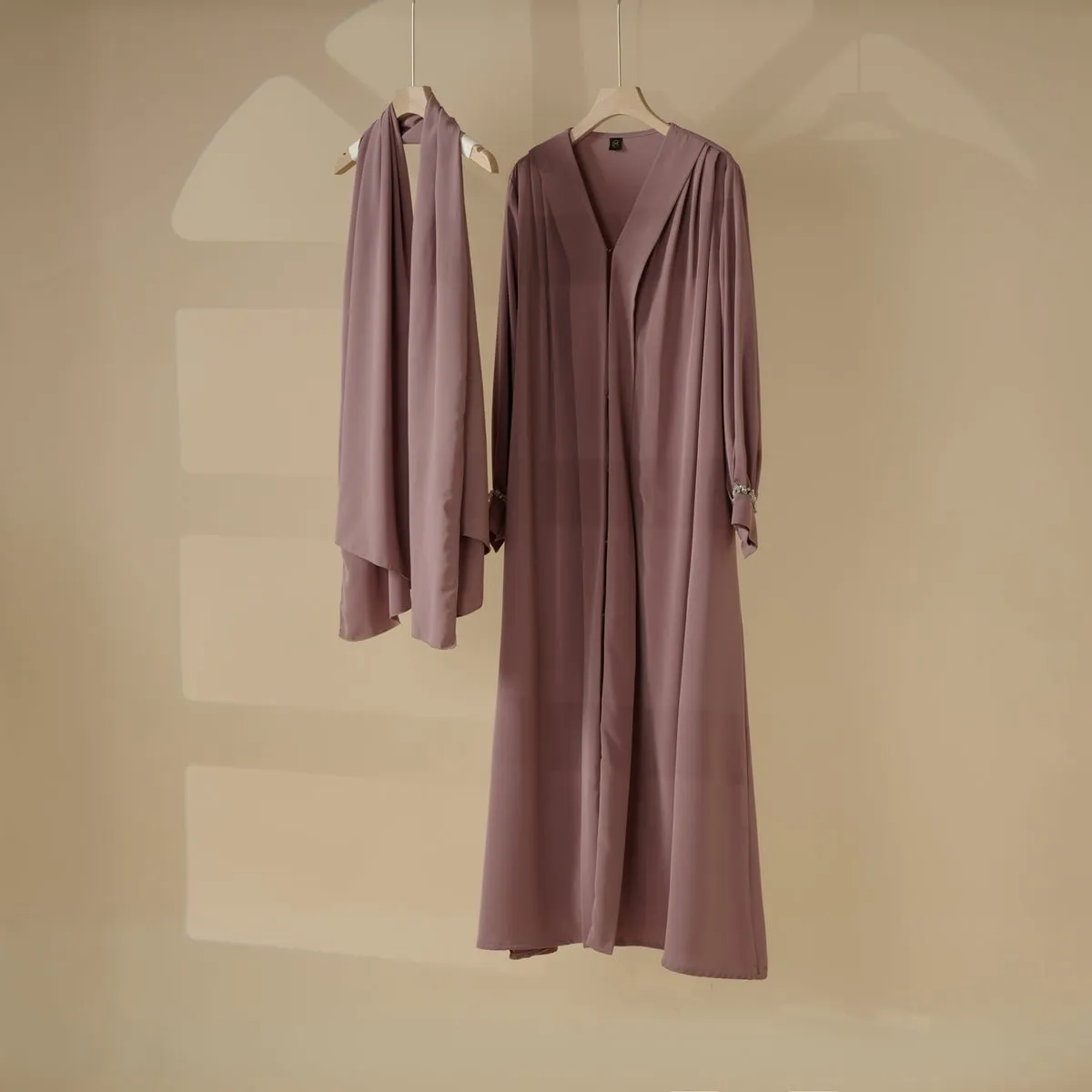 Cardigan Abaya, Western Style Abaya (MOA061)