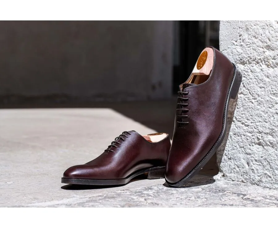 Chocolate Oxford shoes - Rubber pad - PETER PATIN