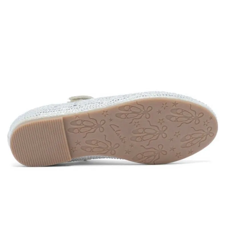 Clarks Aurora II Junior Party Shoe