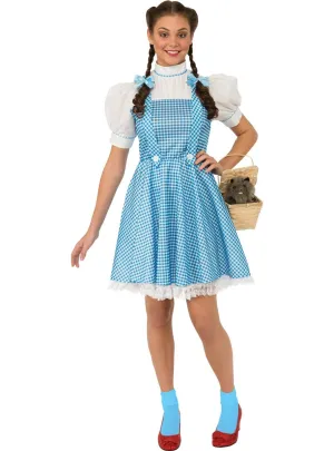 Classic Dorothy Womens Deluxe Fancy Dress Costume