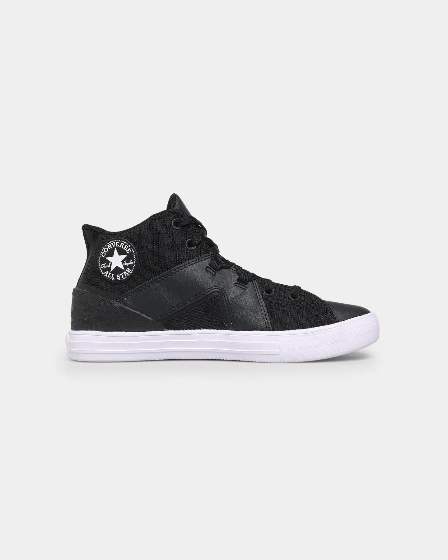 Converse Chuck Taylor All Star Flux Ultra Mid Black/Black/White