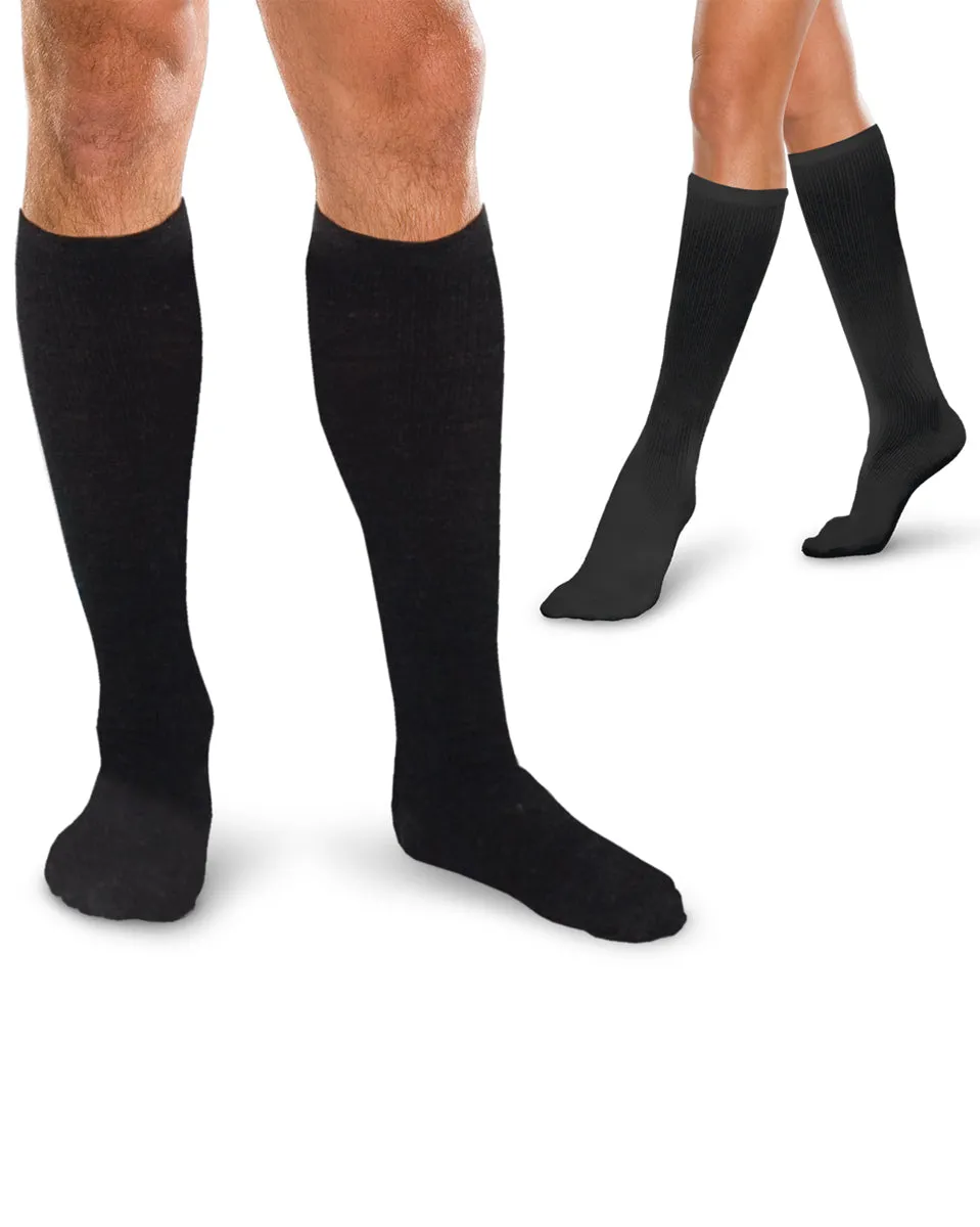 Core-Spun by Therafirm Cushioned Support Socks for Men & Women 20-30 mmHg