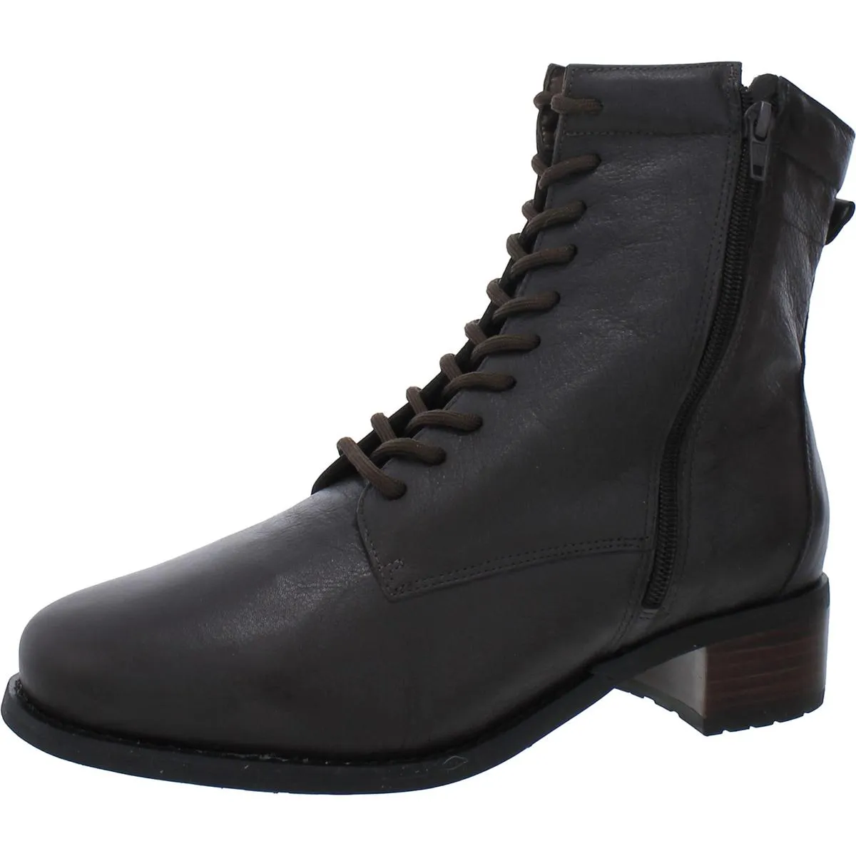 David Tate Womens Expedition Leather Ankle Booties