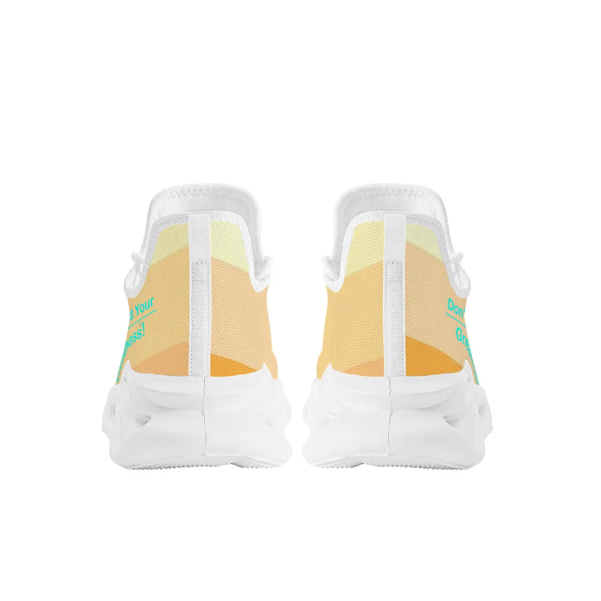 DCYG Get Racks Yellow, Orange , Teal 2nd Edition B Flex Control Sneaker - White