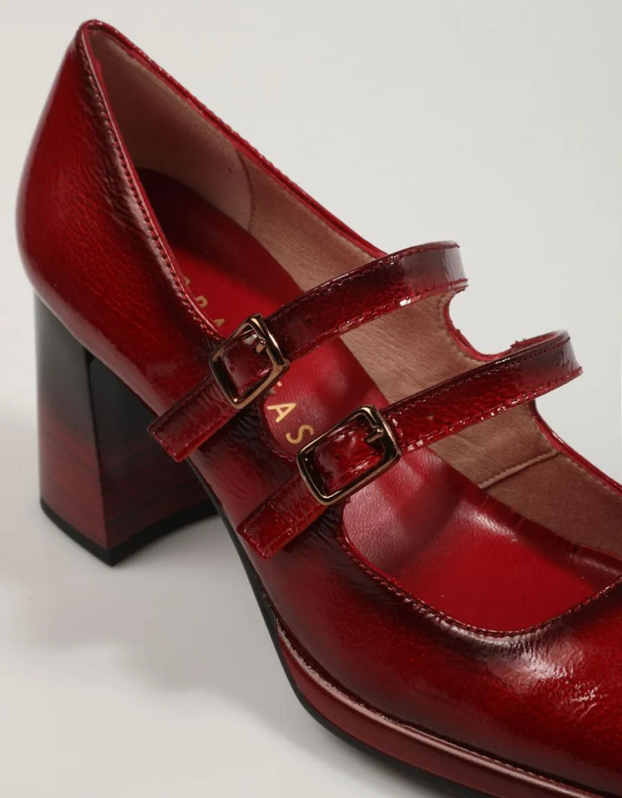  dress shoes HISPANITAS Hi232922 en Red 83695